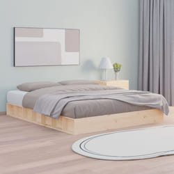 vidaXL Giroletto 200x200 cm in Legno Massello