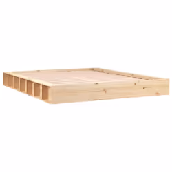 vidaXL Giroletto 180x200 cm Super King in Legno Massello - Vista aggiuntiva 3