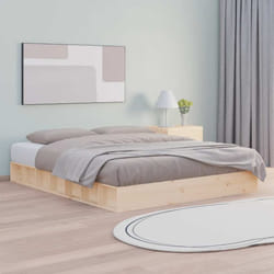 vidaXL Giroletto 150x200 cm King in Legno Massello