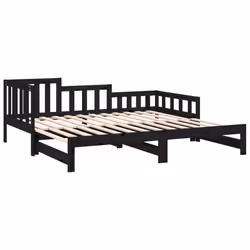 VidaXL 820740 divano Divano letto Nero - Vista aggiuntiva 5