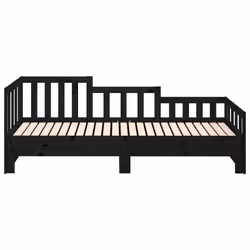 VidaXL 820740 divano Divano letto Nero - Vista aggiuntiva 7