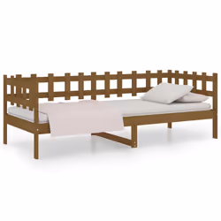 VidaXL 820754, Divano letto, Marrone, Legno di pino, 2035 mm, 860 mm, 685 mm