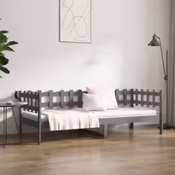 VidaXL 820758 divano Divano letto Grigio - Vista aggiuntiva 4