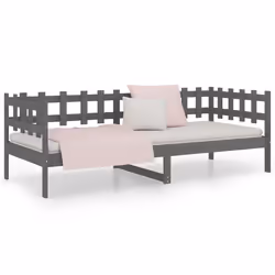 VidaXL 820758 divano Divano letto Grigio - Vista aggiuntiva 5