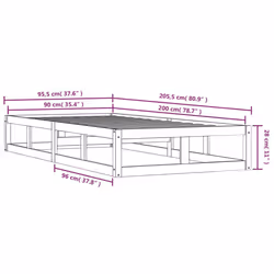 VidaXL 820785 rete a doghe - Vista aggiuntiva 8