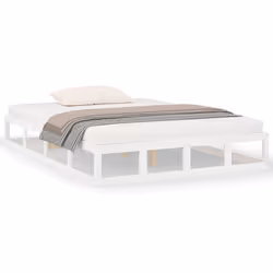 Giroletto Bianco 180x200 cm Super King in Legno Massellocod mxl 104248 - Vista aggiuntiva 2