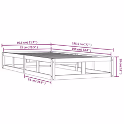 VidaXL 820825 rete a doghe - Vista aggiuntiva 8