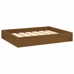 vidaXL Cuccia per Cani Ambrata 61,5x49x9 cm in Legno Massello di Pino - Vista aggiuntiva 2