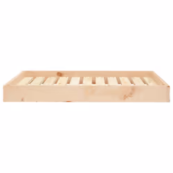 vidaXL Cuccia per Cani 91,5x64x9 cm in Legno Massello di Pino - Vista aggiuntiva 3