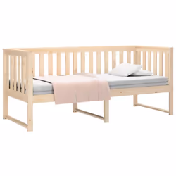 vidaXL Dormeuse senza Materasso 80x200 cm in Legno Massello di Pino - Vista aggiuntiva 3