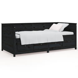 VidaXL 820910 divano Divano letto Nero