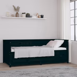 VidaXL 820910 divano Divano letto Nero