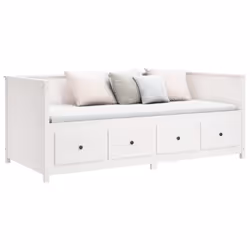 VidaXL 820912 divano Divano letto Bianco - Vista aggiuntiva 6