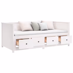 VidaXL 820912 divano Divano letto Bianco - Vista aggiuntiva 7