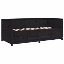 VidaXL 820915 divano Divano letto Nero - Vista aggiuntiva 7