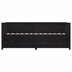 VidaXL 820915 divano Divano letto Nero - Vista aggiuntiva 8