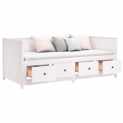 VidaXL 820917 divano Divano letto Bianco - Vista aggiuntiva 7