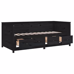 VidaXL 820920 divano Divano letto Nero - Vista aggiuntiva 6
