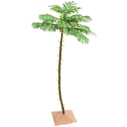 Vidaxl - Palma con led Bianco Caldo 96 led 180 cm 2588