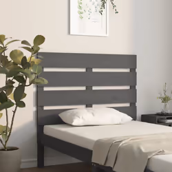 VidaXL 821334 testiera e pedana Grigio