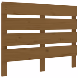 vidaXL Testiera Marrone Ambra 100x3x80 cm in Legno Massello di Pino - Vista aggiuntiva 2