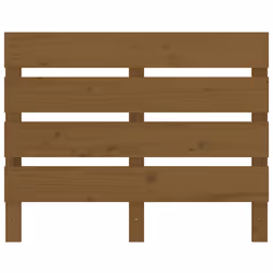 vidaXL Testiera Marrone Ambra 100x3x80 cm in Legno Massello di Pino - Vista aggiuntiva 3