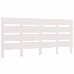 VidaXL 821343, Bianco, Legno di pino, 1400 mm, 80 cm, 30 mm