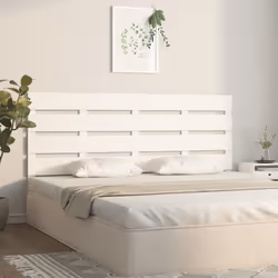 VidaXL 821343 testiera e pedana Bianco