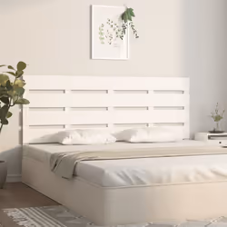 VidaXL 821348 testiera e pedana Bianco