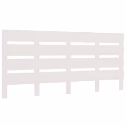 VidaXL 821358, Bianco, Legno di pino, 1800 mm, 80 cm, 30 mm