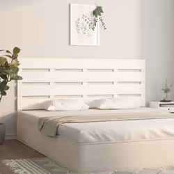 VidaXL 821358 testiera e pedana Bianco