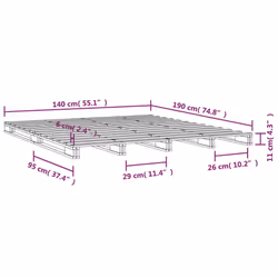 VidaXL 821439 letto - Vista aggiuntiva 8