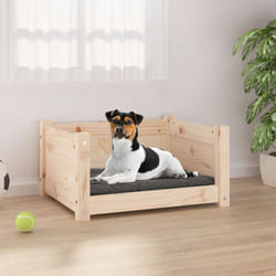 Vidaxl - Cuccia per Cani in Legno Massello di Pino Lettino 55,5x45,5x28 cm vari colori colore: Naturale