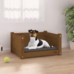Questa fantastica cuccia per cani offre ai vostri amici pelosi un posto confortevole in cui rilassarsi. Legno massello di pin ...