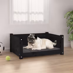 Questa fantastica cuccia per cani offre ai vostri amici pelosi un posto confortevole in cui rilassarsi. Legno massello di pin ...