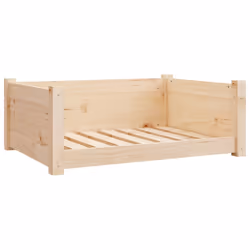 vidaXL Cuccia per Cani 75,5x55,5x28 cm in Legno Massello di Pino - Vista aggiuntiva 2