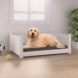Questa fantastica cuccia per cani offre ai vostri amici pelosi un posto confortevole in cui rilassarsi. Legno massello di pin ...