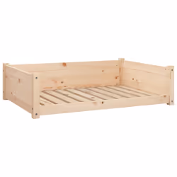 vidaXL Cuccia per Cani 95,5x65,5x28 cm in Legno Massello di Pino - Vista aggiuntiva 2