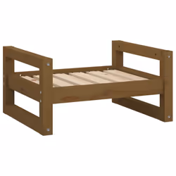vidaXL Cuccia per Cani ambra 55,5x45,5x28 cm Legno Massello di Pino - Vista aggiuntiva 2