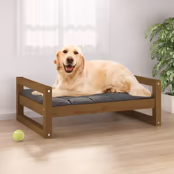 Questa fantastica cuccia per cani offre ai vostri amici pelosi un posto confortevole in cui rilassarsi. Legno massello di pin ...