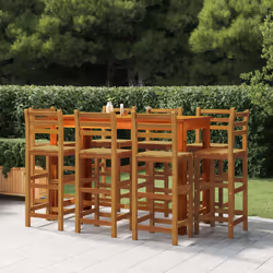 VidaXL 3115988 sedia da esterno Terrazzo Legno di acacia