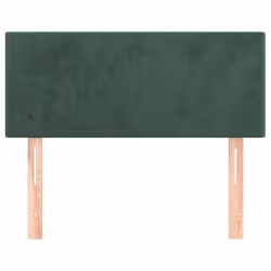 VidaXL 345761 testiera e pedana Verde scuro