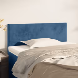 VidaXL 345782 testiera e pedana Blu scuro - Vista aggiuntiva 2