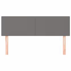 vidaXL Testiere 2 pz Grigio Scuro 72x5x78/88 cm in Tessuto - Vista aggiuntiva 3