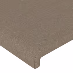 VidaXL 345788 testiera e pedana Grigio talpa - Vista aggiuntiva 4