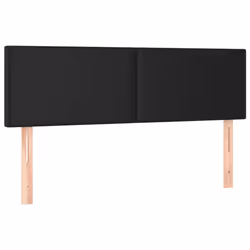 vidaXL Testiere 2 pz Nere 72x5x78/88 cm in Similpelle - Vista aggiuntiva 2