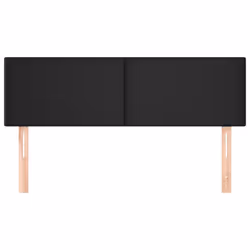 vidaXL Testiere 2 pz Nere 72x5x78/88 cm in Similpelle - Vista aggiuntiva 3