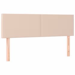 vidaXL Testiere 2 pz Cappuccino 72x5x78/88 cm in Similpelle - Vista aggiuntiva 2