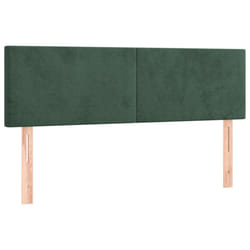 VidaXL 345801 testiera e pedana Verde scuro