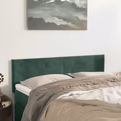 VidaXL 345801 testiera e pedana Verde scuro